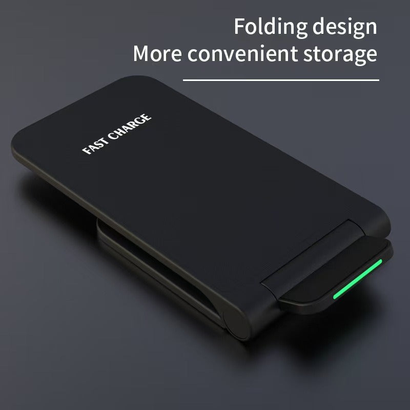 Foldable Wireless Charging Stand — 15W Fast Charge
