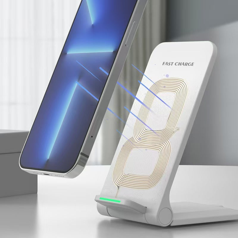 Foldable Wireless Charging Stand — 15W Fast Charge