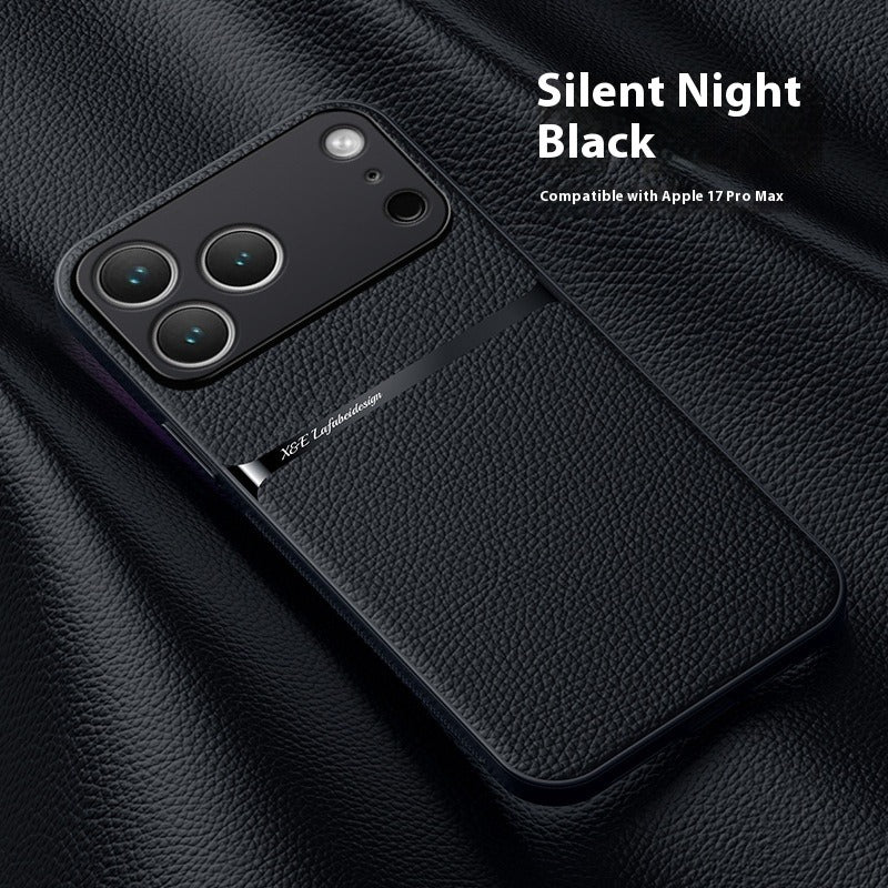 Magnetic Litchi iPhone Case
