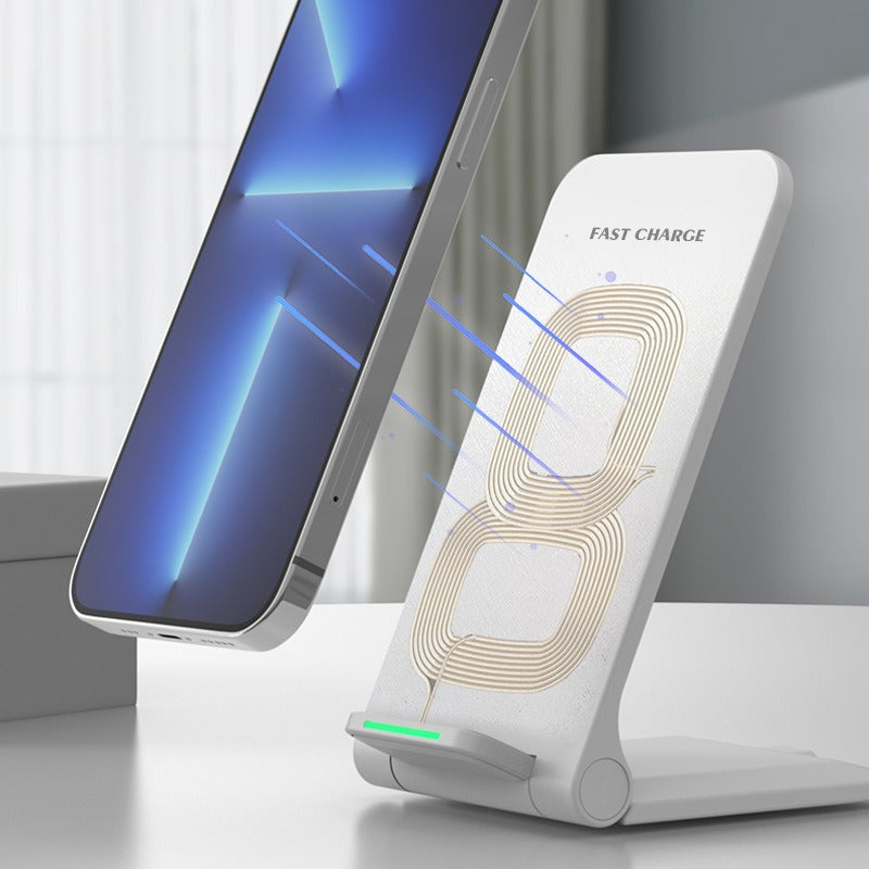 Foldable Wireless Charging Stand — 15W Fast Charge