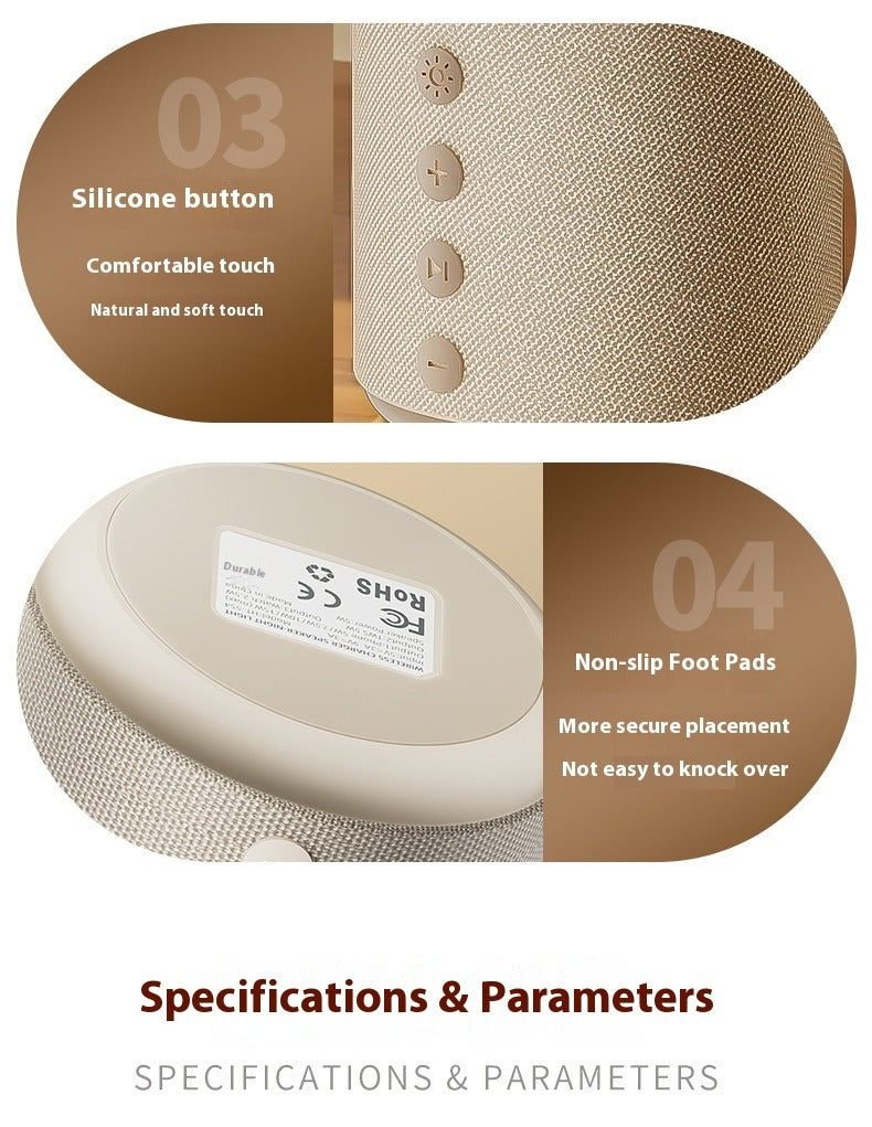 3-in-1 Wireless Magnetic Charger with Bluetooth Speaker