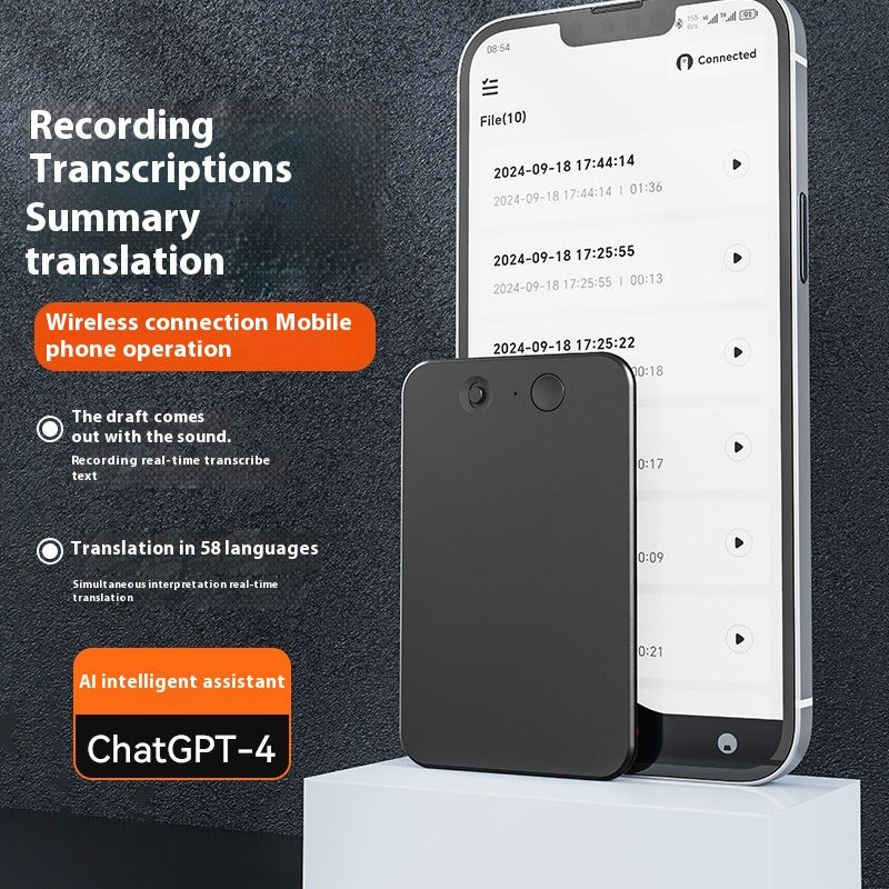 Smart Translation Voice Recorder with APP Control