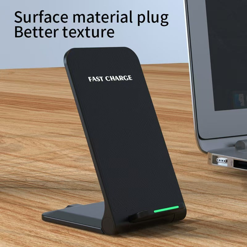 Foldable Wireless Charging Stand — 15W Fast Charge