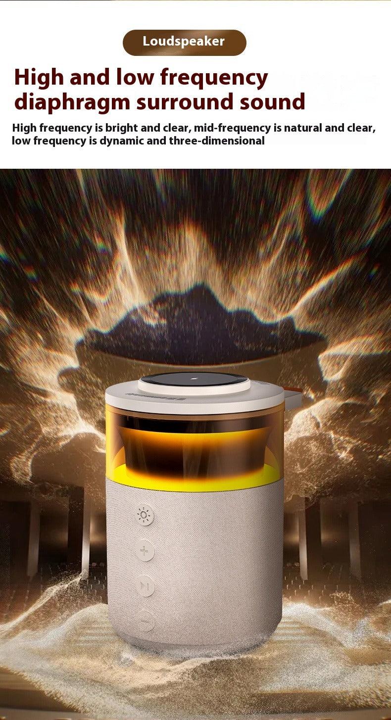 3-in-1 Wireless Magnetic Charger with Bluetooth Speaker