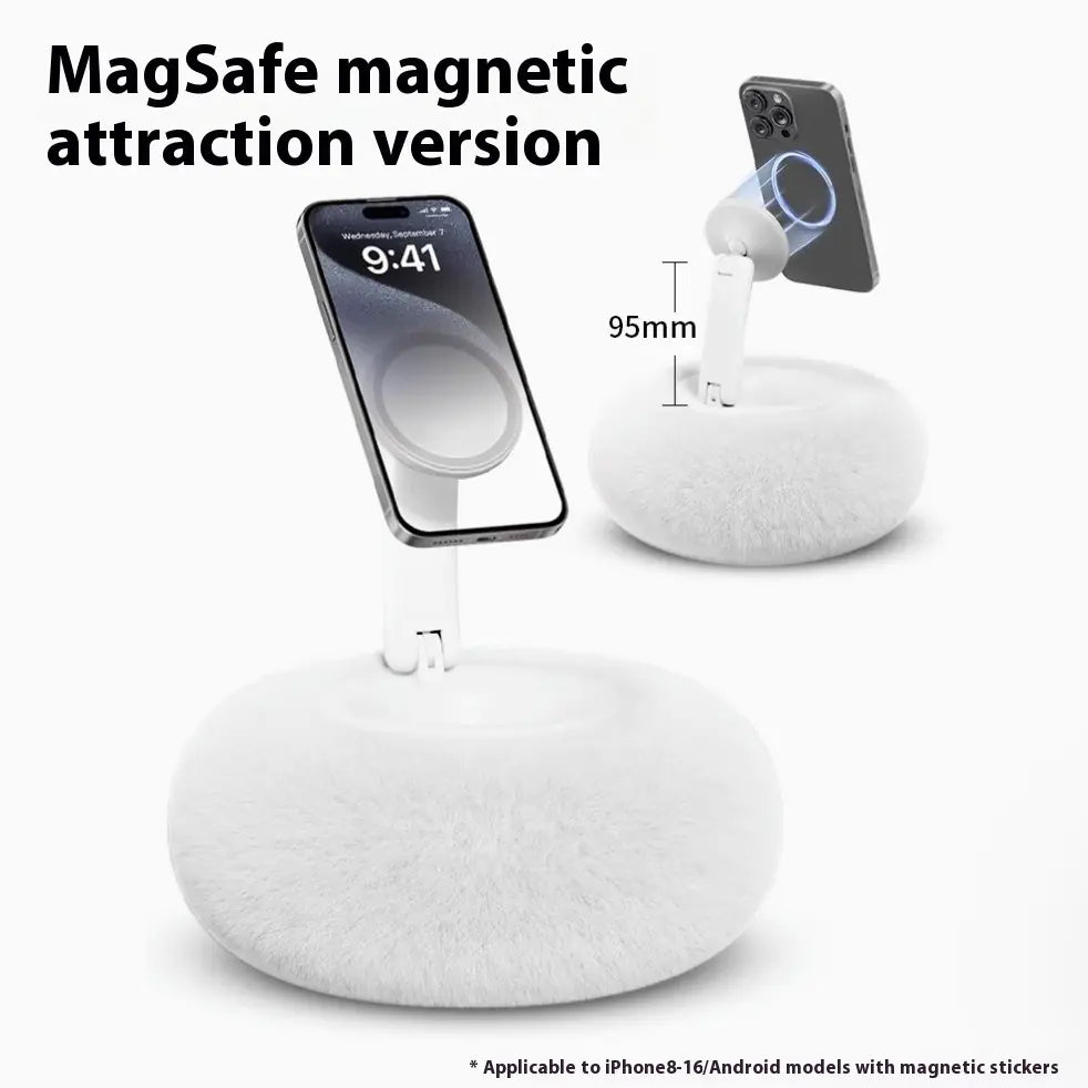 Magnetic Mobile Phone Pillow Stand