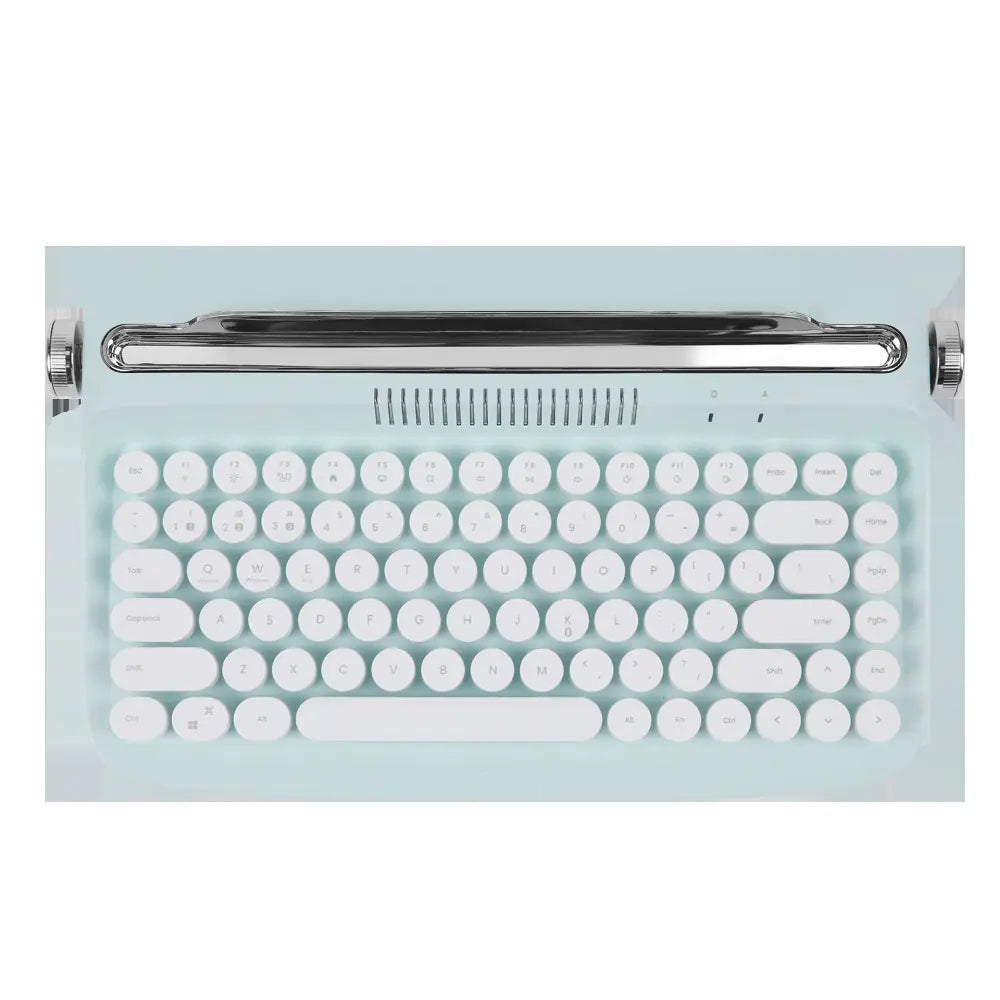 Retro Bluetooth Keyboard Wireless Tablet PC