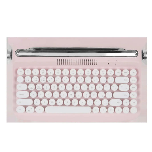 Retro Bluetooth Keyboard Wireless Tablet PC