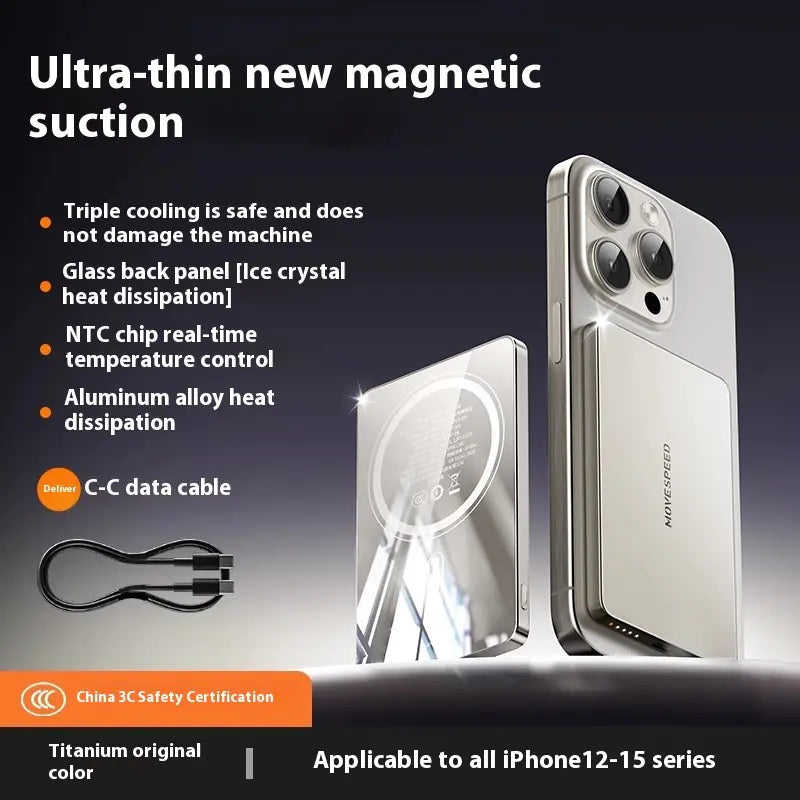 Magsafe Magnetic Wireless Power Bank 5000mAh