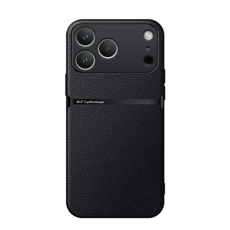 Magnetic Litchi iPhone Case