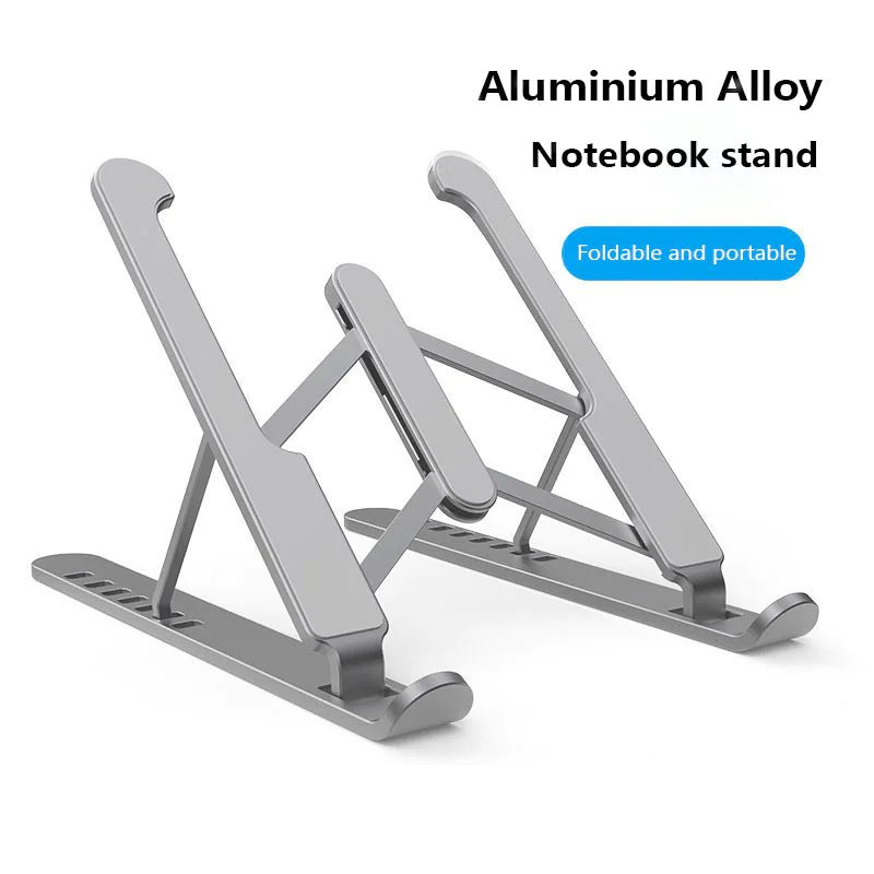 Aluminum Alloy Portable Folding Laptop Stand with Cooling