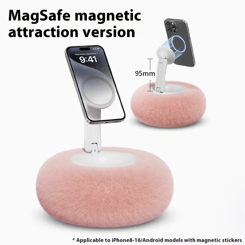 Magnetic Mobile Phone Pillow Stand