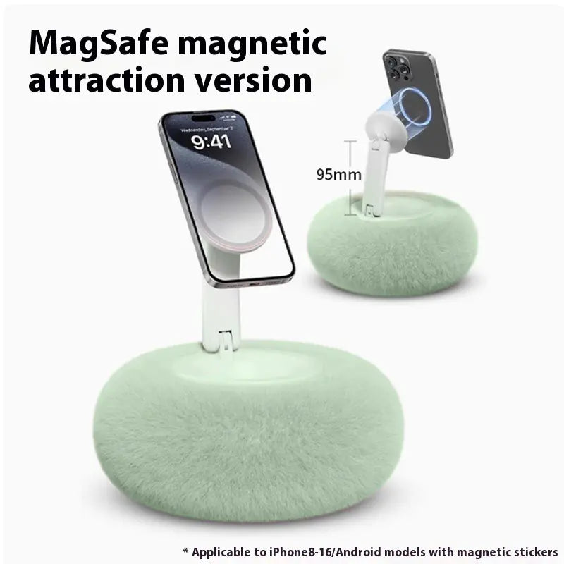 Magnetic Mobile Phone Pillow Stand
